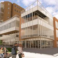 Exterior Walkway  - NE Corner of Building